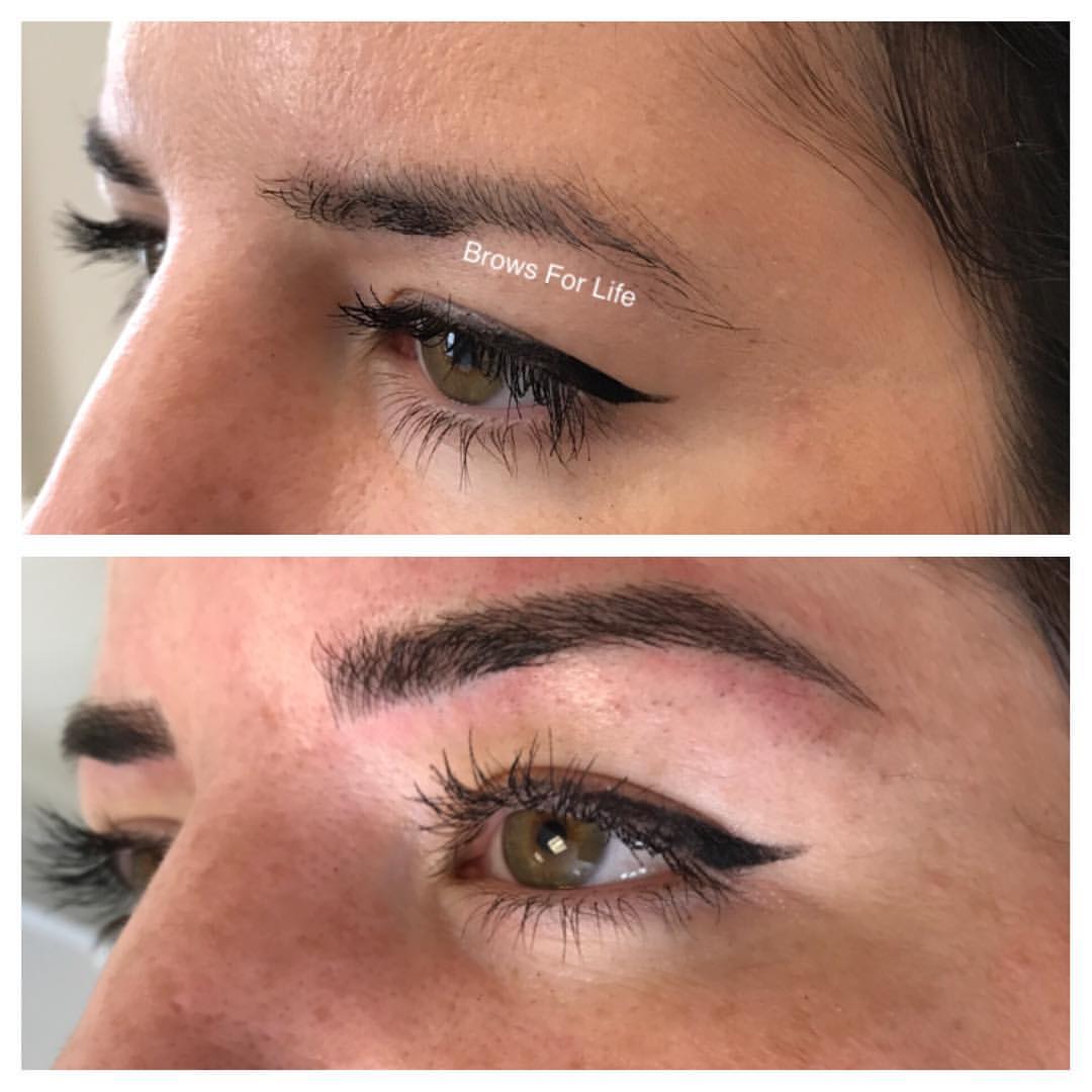 Microblading result