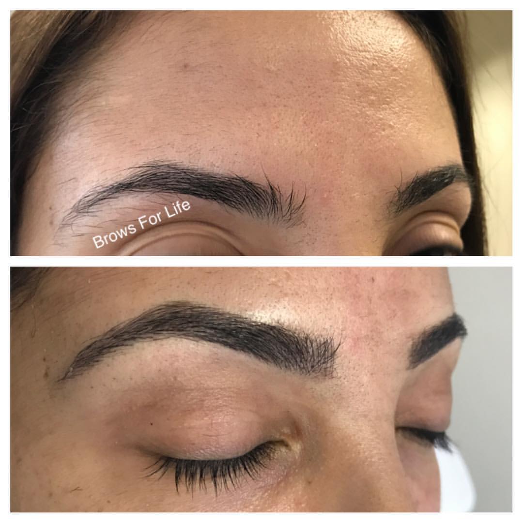 Soft natural brows